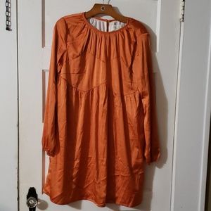 Orange Short Charlie O by Kinnucans Dress